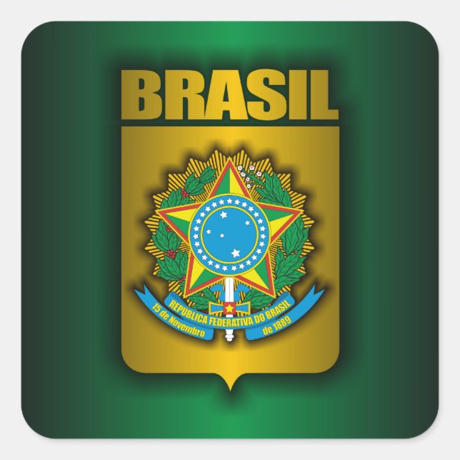 "Brasil Steel" Stickers (Front)