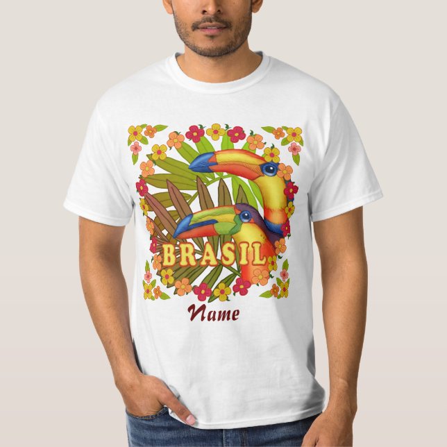 Brasil Toucans custom t-shirt (Front)