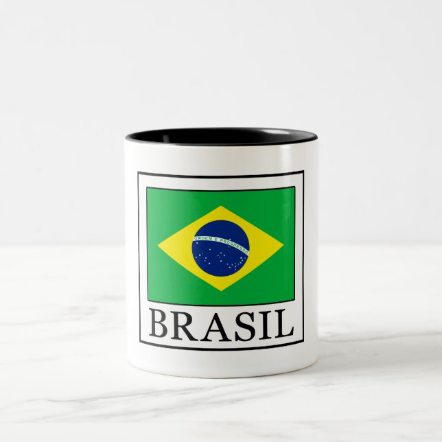 Brasil Two-Tone Coffee Mug (Center)