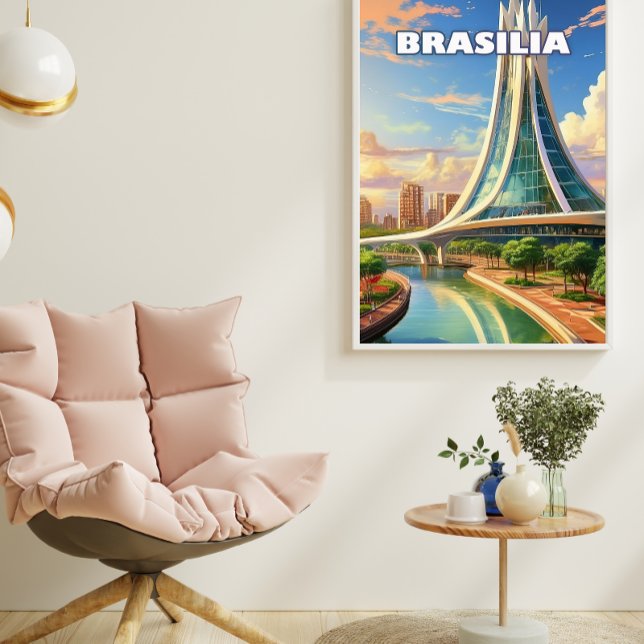 Brasilia, a modern city poster (Creator Uploaded)