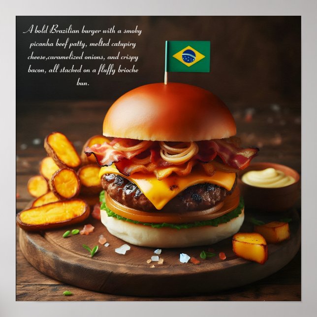 Brasilia Bites: Picanha Perfection Poster (Front)