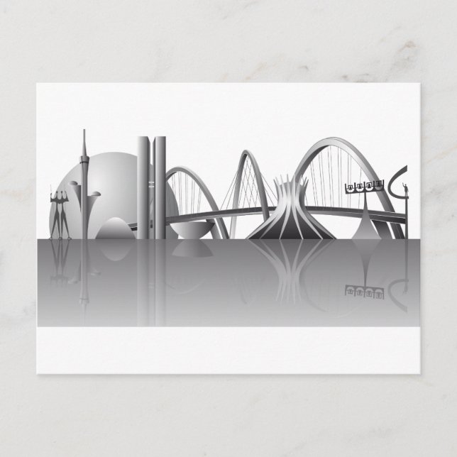 Brasilia City Postcard (Front)