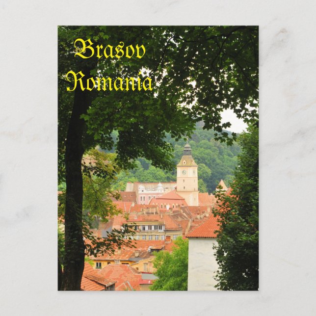 Brasov, Romania Postcard (Front)