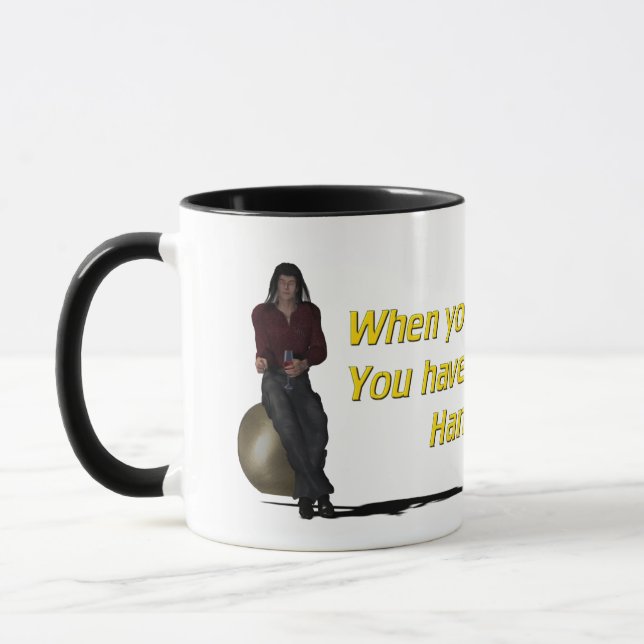Brass Balls Mug (Left)