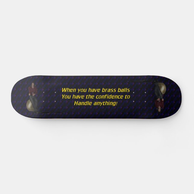 Brass Balls Skateboard (Horz)