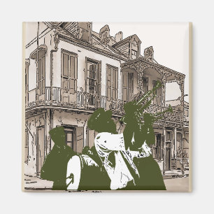 Brass Band At Desire St Magnet