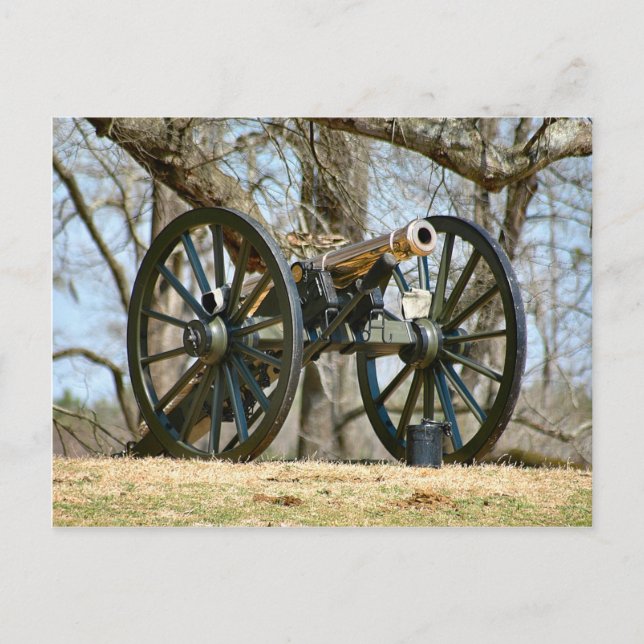 Brass Cannon Postcard (Front)