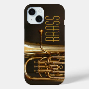 Brass Horn Details iPhone 15 Case