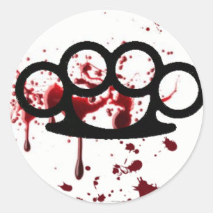 Brass Knuckle Stickers