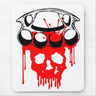 Brass Knuckles Mouse Mat