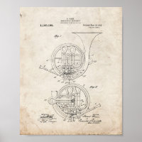 Brass Musical Instrument Patent - Old Look