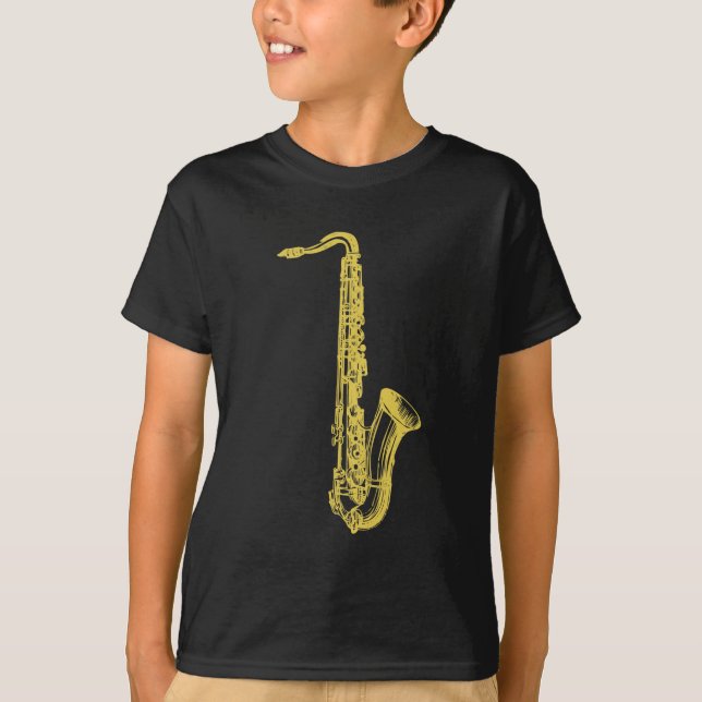 Brass Sax T-Shirt (Front)