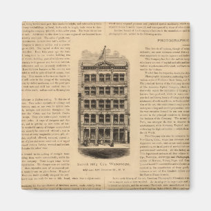 Brass Works of the Scovill Manufacturing Company Magnet