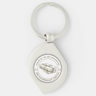 Brassbright Press Button Key Ring