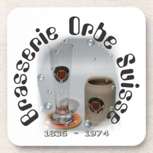 Brasserie Orbe Suisse Kork Coaster