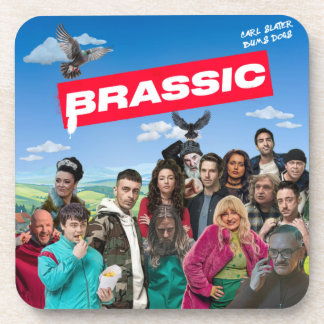 Brassic Coaster Set Pack of 6 Plastic
