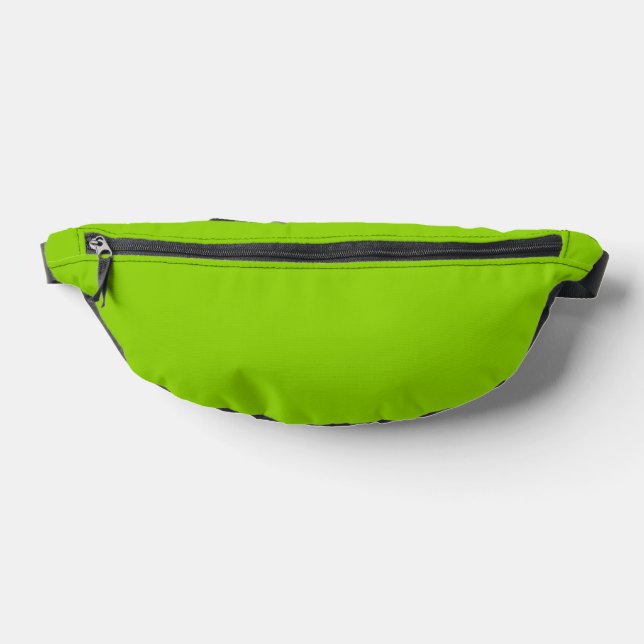 Brat Green Solid Colour Bum Bags (Lay Down)