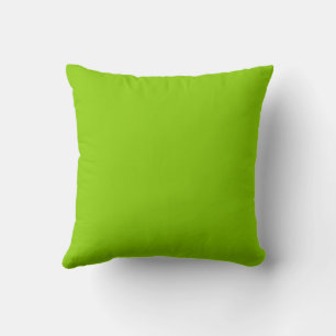Brat Green Solid Colour Cushion