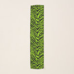 Brat green zebra print scarf<br><div class="desc">This brat green zebra print is a fun way to show your personality.</div>