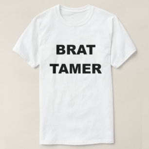 Brat Tamer Tee White