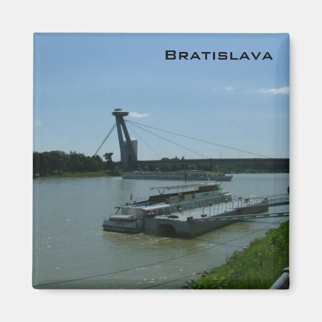 Bratislava and the Danube Magnet (Front)