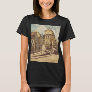 Bratislava by Richard Lux Century Colored Etching T-Shirt