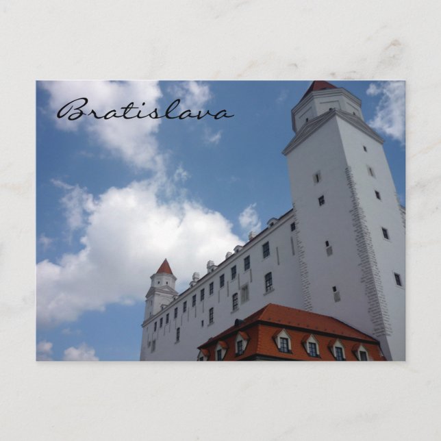bratislava castle corner postcard (Front)