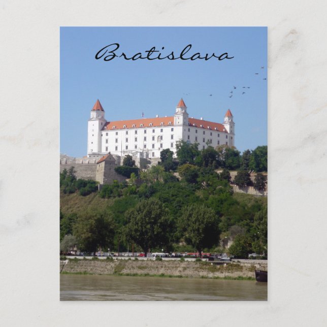 bratislava castle high postcard (Front)