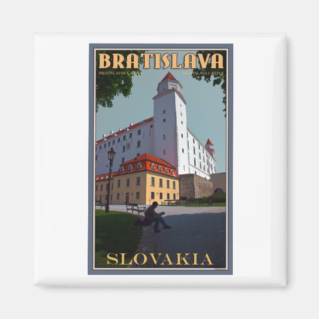 Bratislava Castle Magnet (Front)