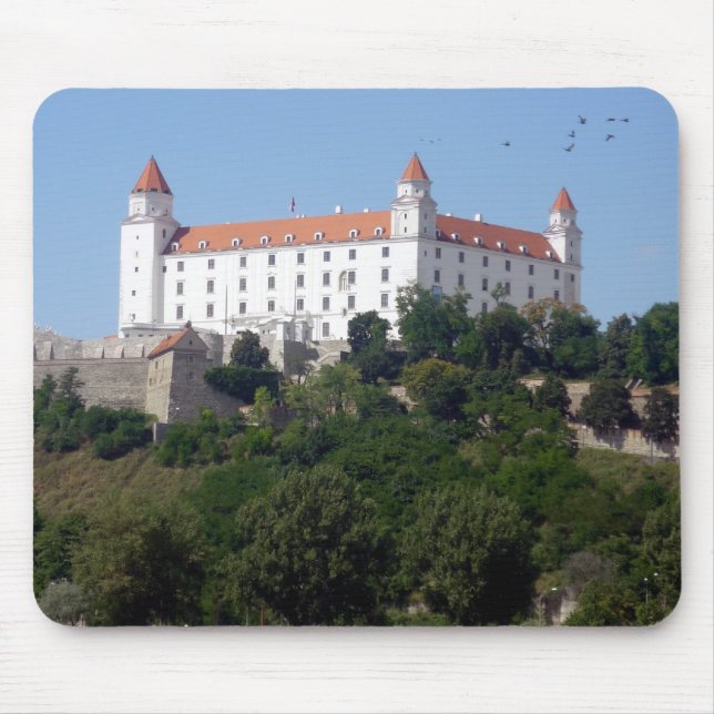 bratislava castle mouse mat (Front)