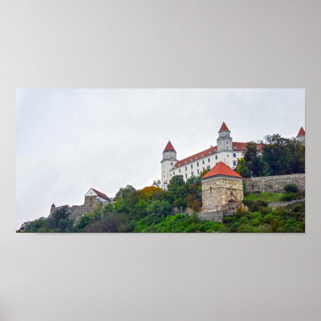 Bratislava Castle, Slovakia Poster (Front)