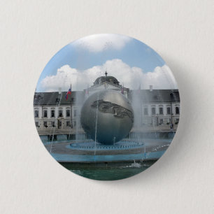 bratislava grassalkovich 6 cm round badge