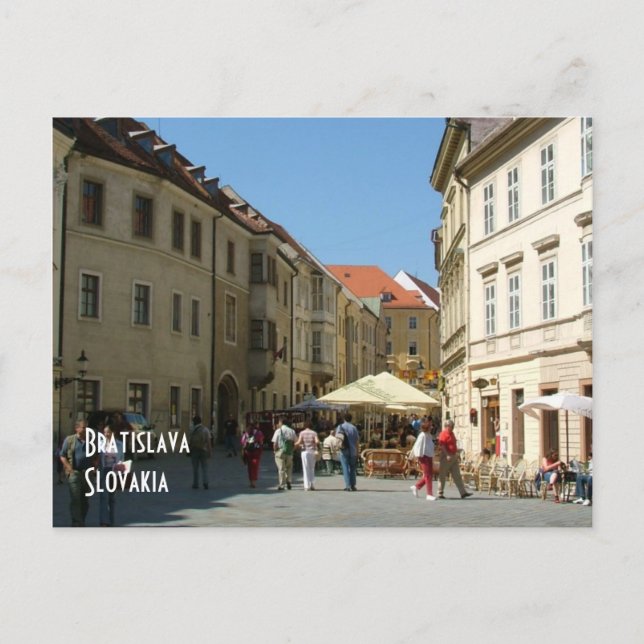 Bratislava Postcard (Front)