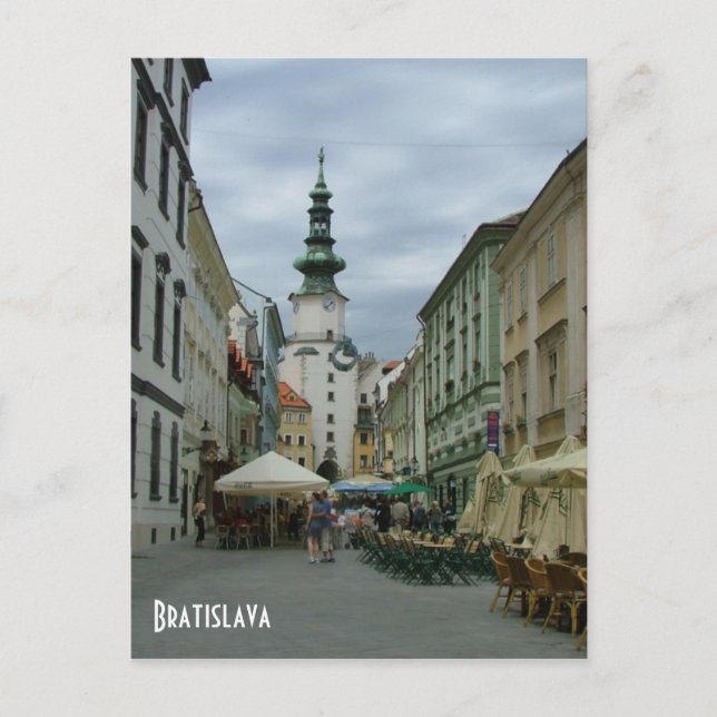 Bratislava Postcard (Front)