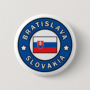 Bratislava Slovakia 6 Cm Round Badge