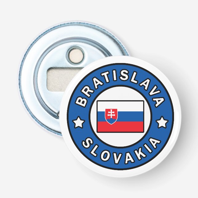 Bratislava Slovakia Bottle Opener (Front)