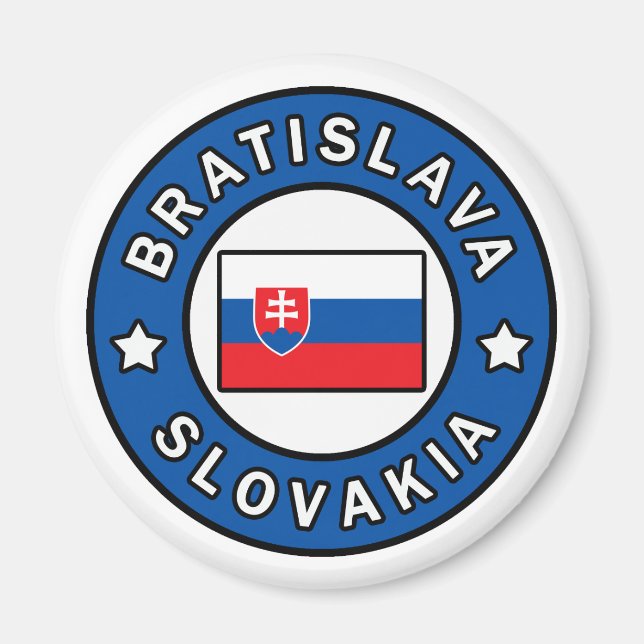 Bratislava Slovakia Magnet (Front)