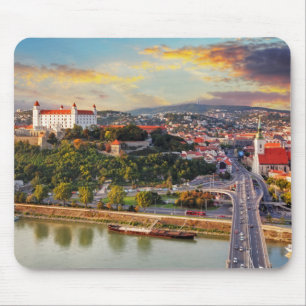 Bratislava, Slovakia Mouse Mat