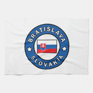 Bratislava Slovakia Tea Towel