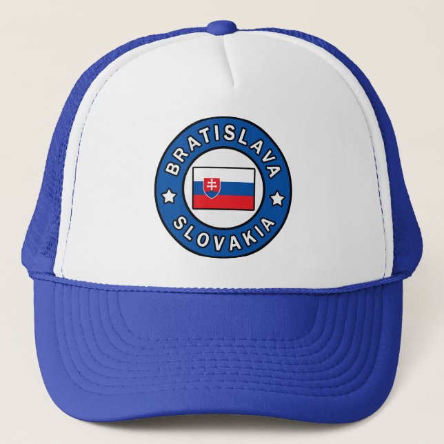 Bratislava Slovakia Trucker Hat (Front)