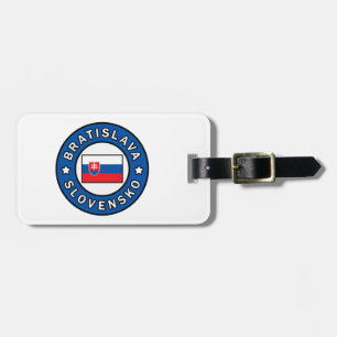 Bratislava Slovensko Luggage Tag