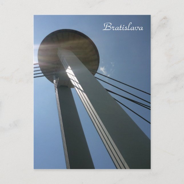 bratislava ufo high postcard (Front)