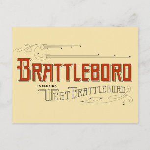 Brattleboro, Including West Brattleboro Postcard