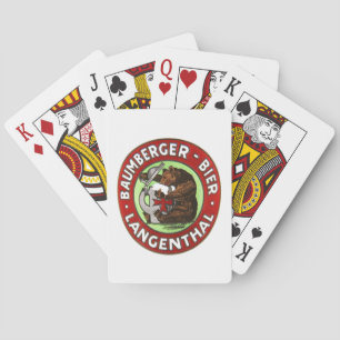 Brauerei Baumberger Langenthal Kartenspiele Playing Cards
