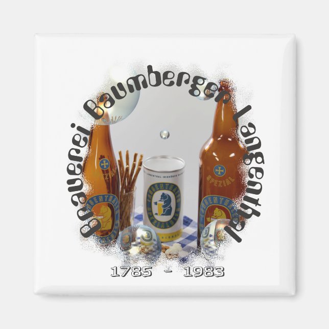 Brauerei Baumberger Langenthal Magnet (Front)