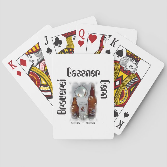 Brauerei Gassner Bern Kartenspiele Playing Cards (Back)
