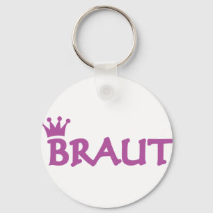 Braut icon key ring