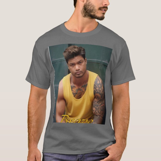 Brave and Bold: Embracing Courage T-Shirt (Front)