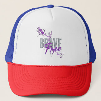 brave and free trucker hat