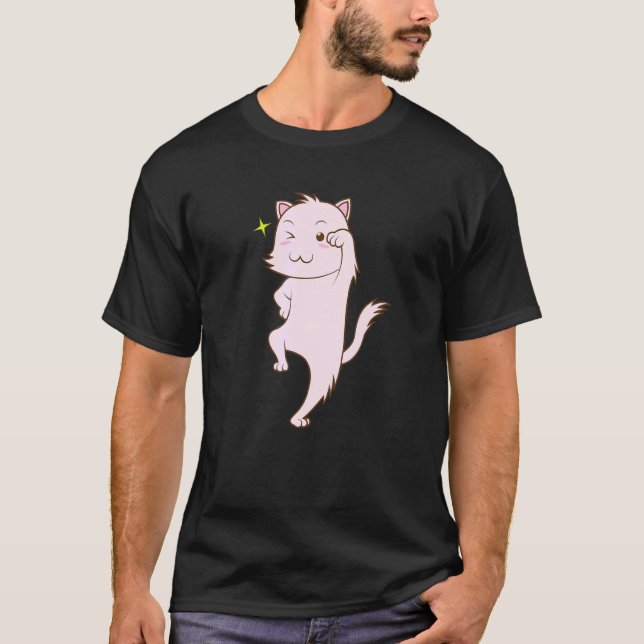 Brave Cat T-Shirt (Front)